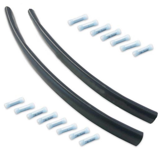 Connection kit Power IN-OUT + DMX IN-OUT cables (4 cables)